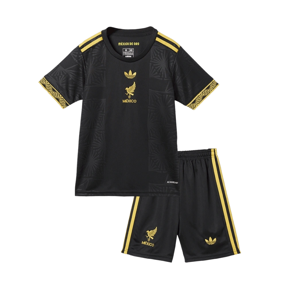 Kids Mexico Custom Third Away Soccer Kits 2025 Gold Cup