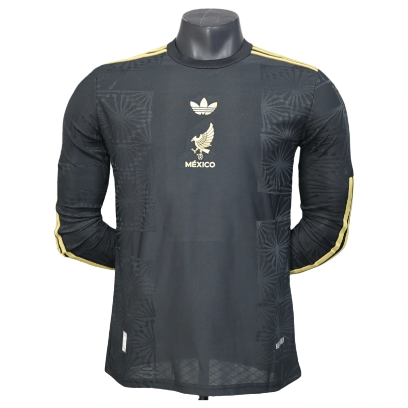 Mexico Shirt Soccer Third Jersey Long Sleeve Player Version 2025