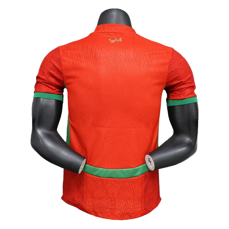 2025 Morocco Home Soccer Shirt Player Version
