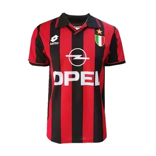 AC Milan BAGGIO #18 Retro Jersey Home 1996/97