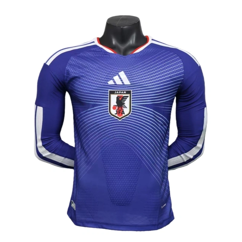 Japan 2026 World Cup Home Long Sleeve Football jersey Player version
