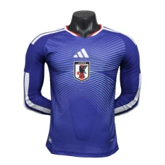 Japan 2026 World Cup Home Long Sleeve Football jersey Player version