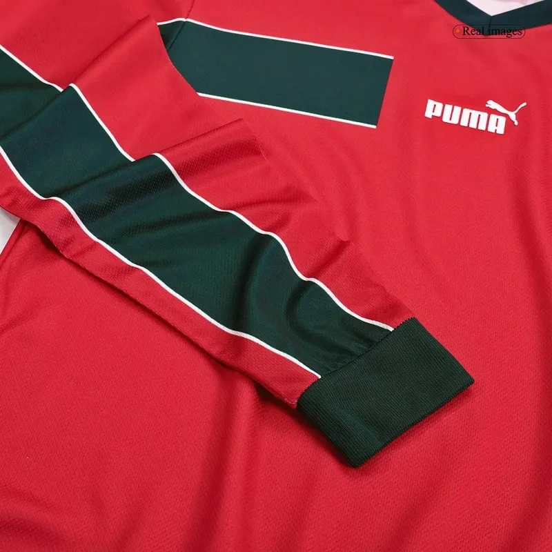 Morocco 1998 Retro Jersey Third Away Long Sleeve