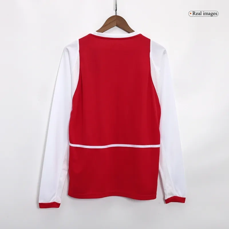 02-04 Arsenal Retro Home Long Sleeve Jersey