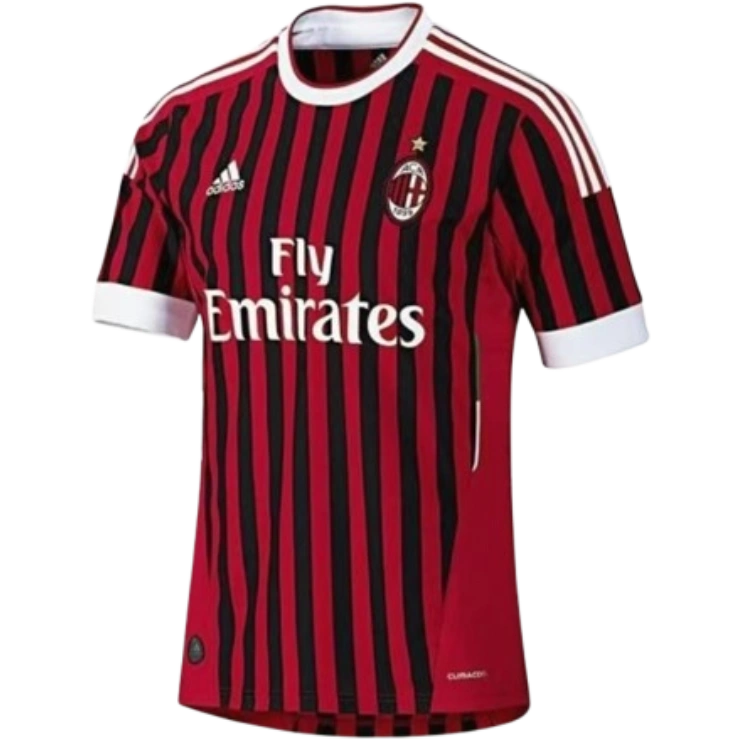 11-12 AC Milan Retro Jersey Home