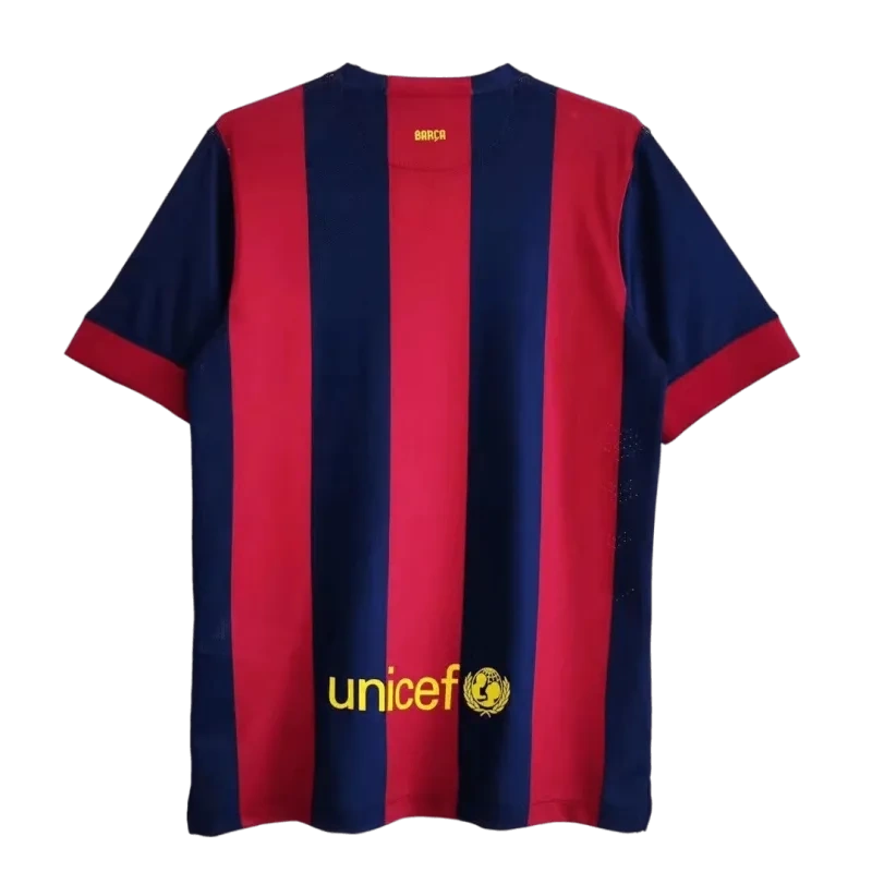 14-15 Barcelona Messi #10 Neymar Jr #11 Retro Jersey Home
