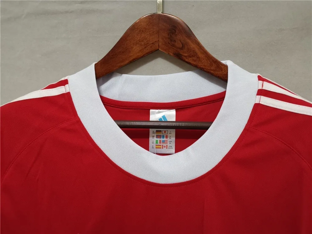 01-02 Bayern Munich Retro Jersey Home UCL