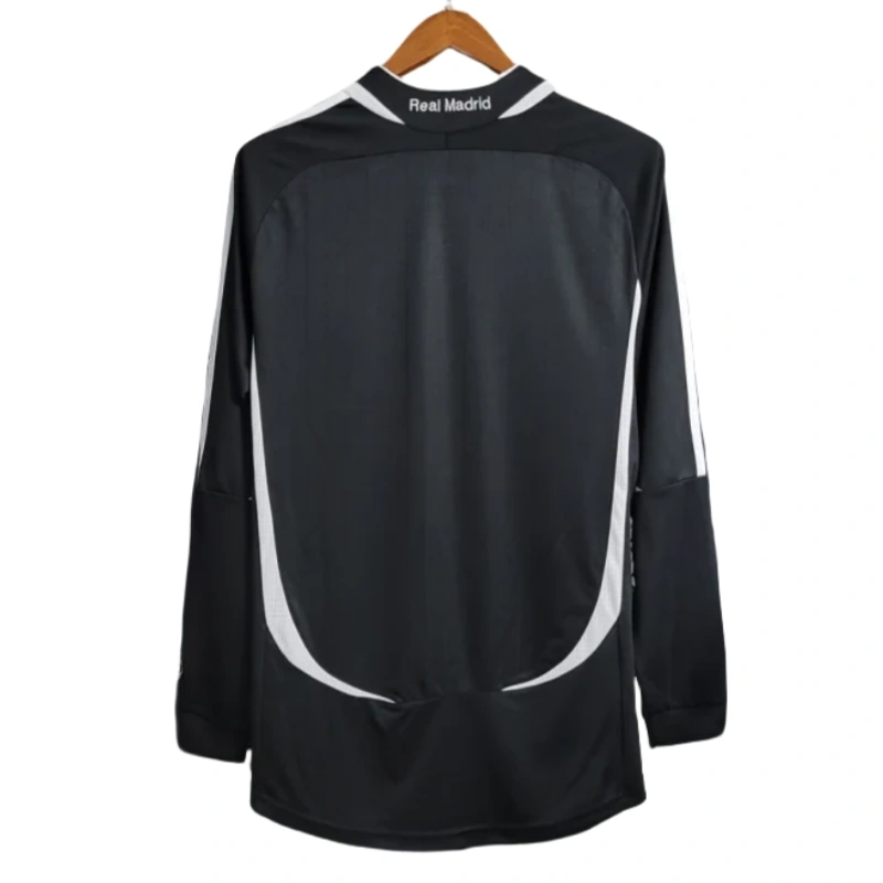 06-07 Real Madrid Away Retro Jersey Long Sleeve
