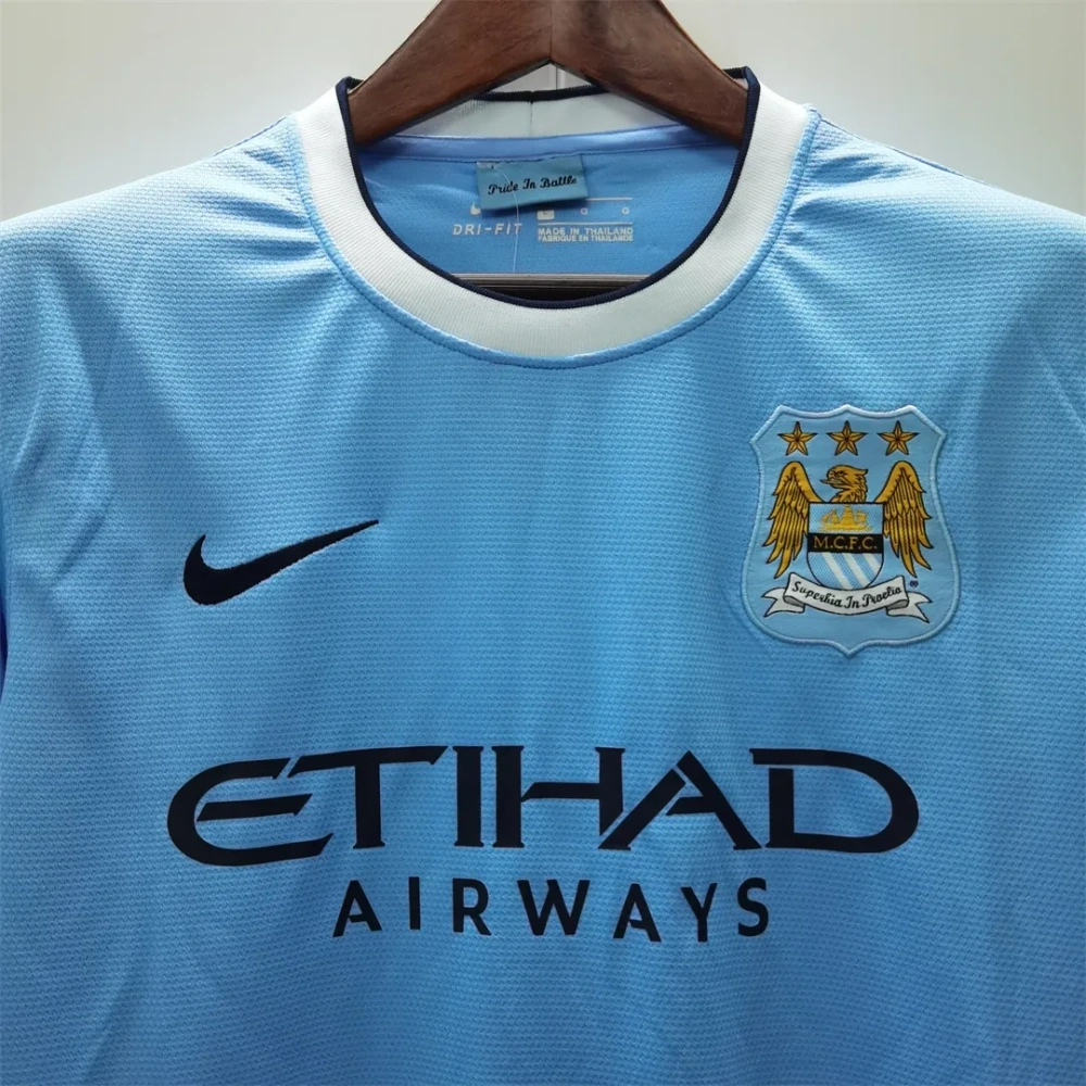 2013/14Manchester City Retro Home Jersey