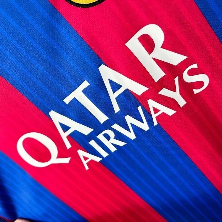 16-17 Barcelona Home Retro Football Jersey Fan version