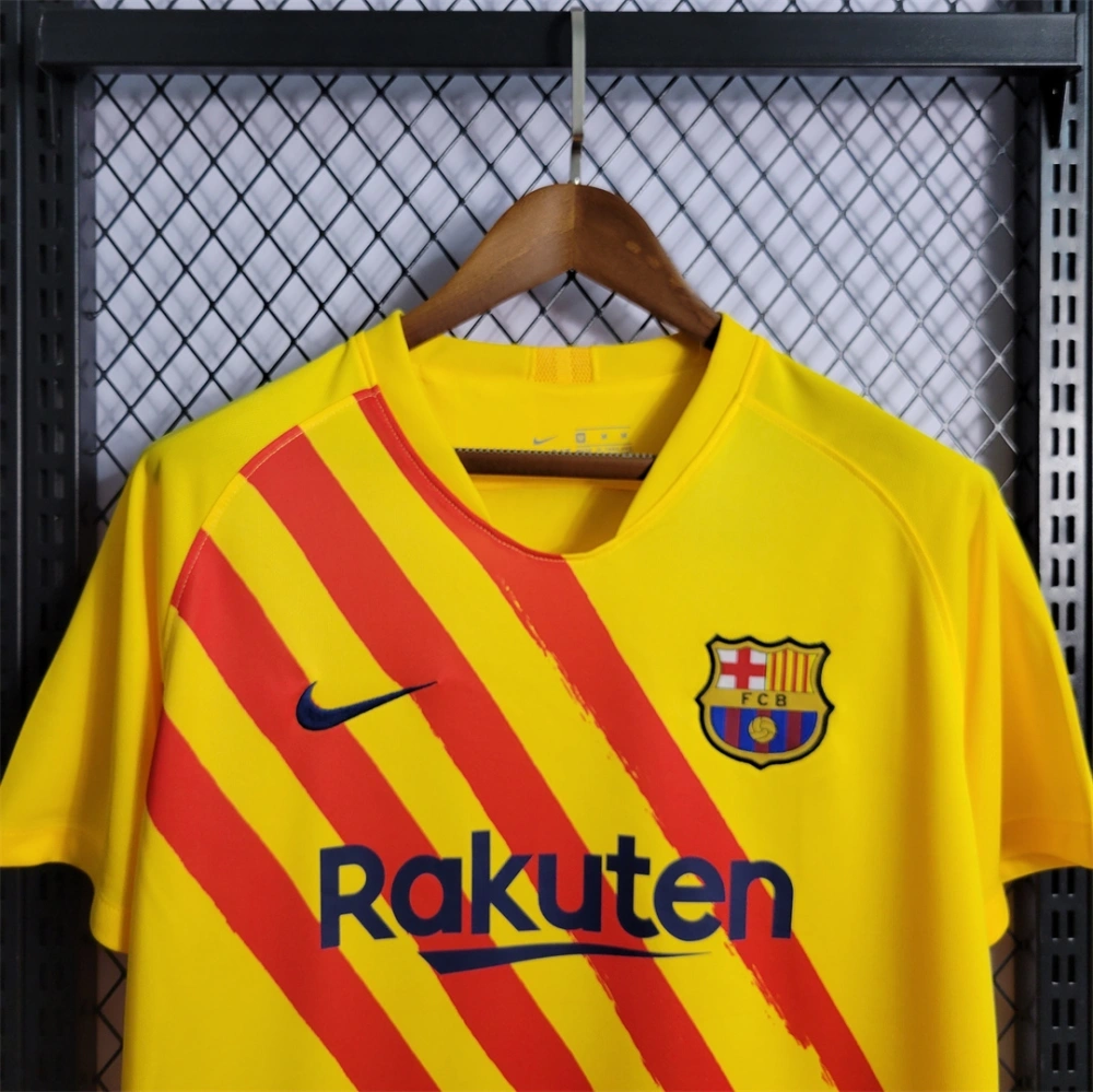 19-20 Barcelona Retro fourth Away Football jersey