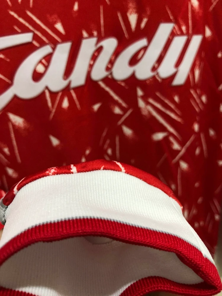 Liverpool Retro Long Sleeve Home Football Shirt 1989/1991