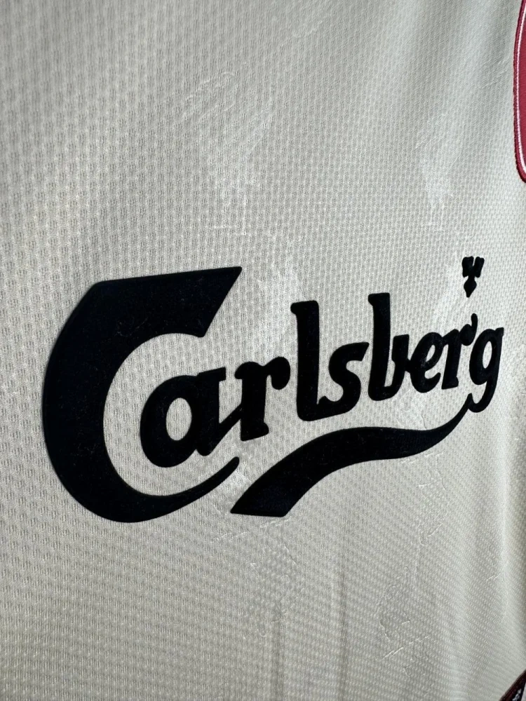 Retro Liverpool Away Football Jersey Long Sleeve 1996/1997