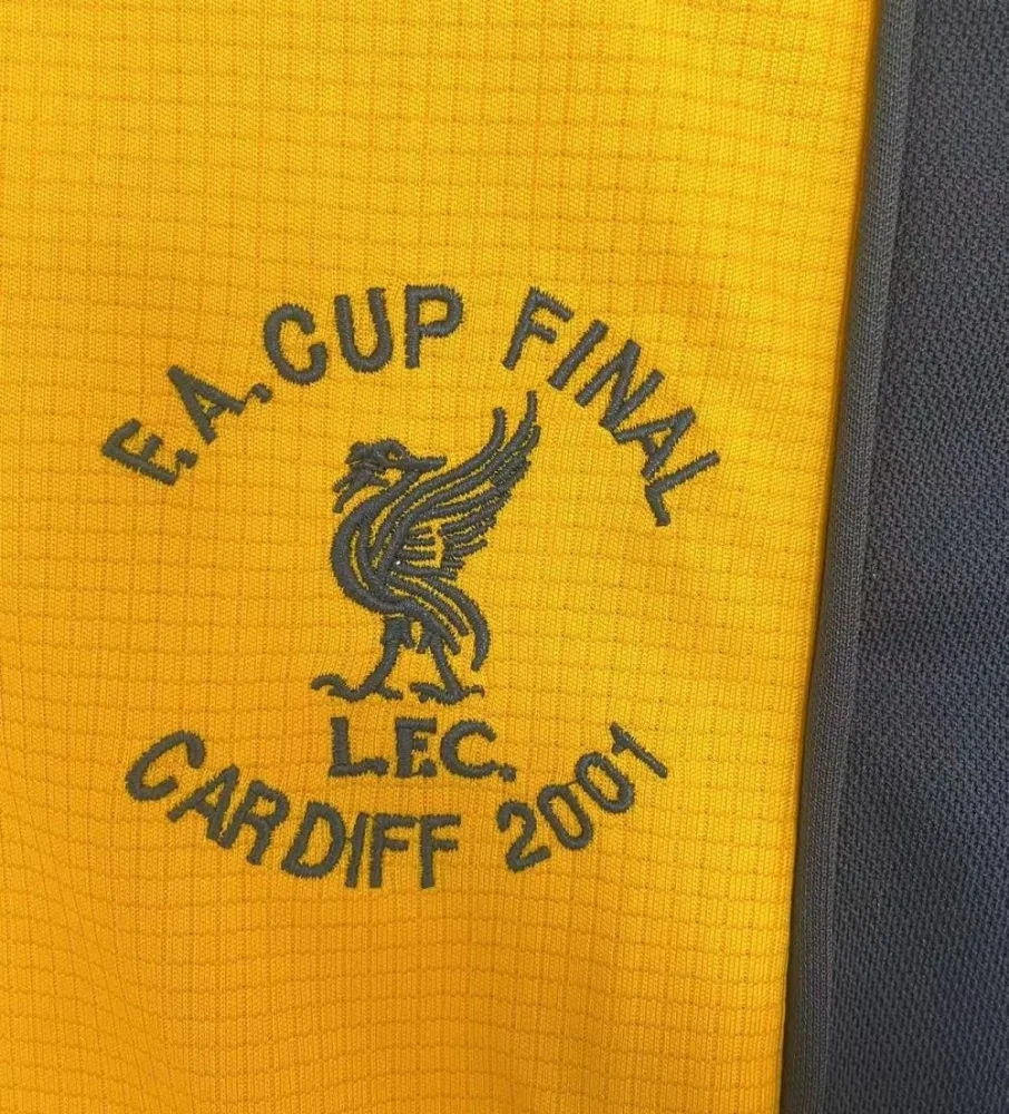 Retro Liverpool FC Third Away Football Jersey 2000/2001