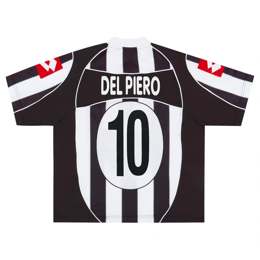 2002-03 Juventus Del Piero #10 Retro Jersey Home Replica