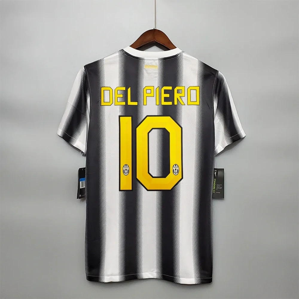 2011-12 Juventus Del Piero #10 Retro Jersey Home Replica
