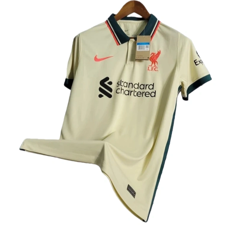 21-22 Liverpool Away Retro Football jersey Fan version