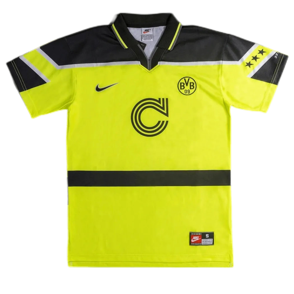 96-97 Borussia Dortmund Retro Jersey UCL Home