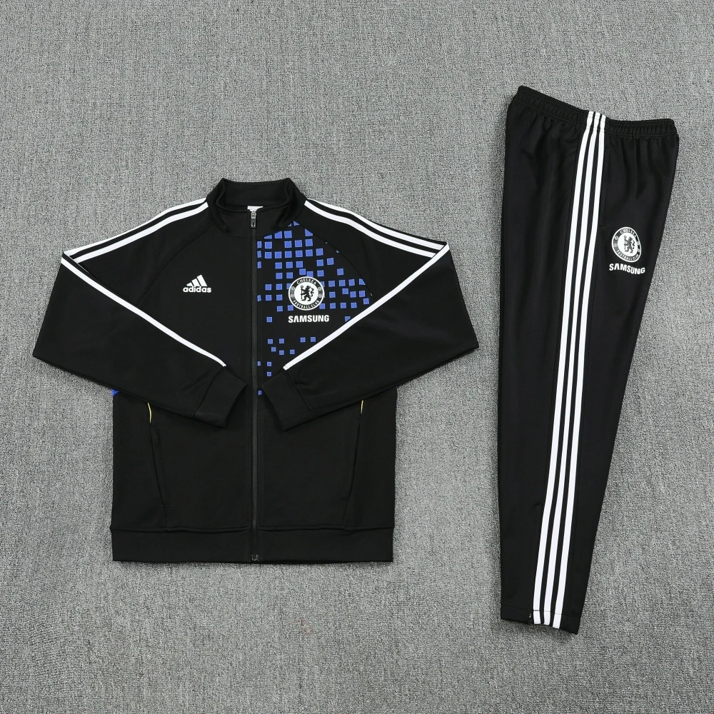 Chelsea Retro Training Kit (jacket+Pants) Black 2025-26
