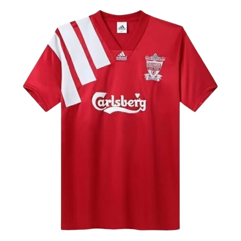 Liverpool Retro Jersey Home Centenary Shirt 1992-93
