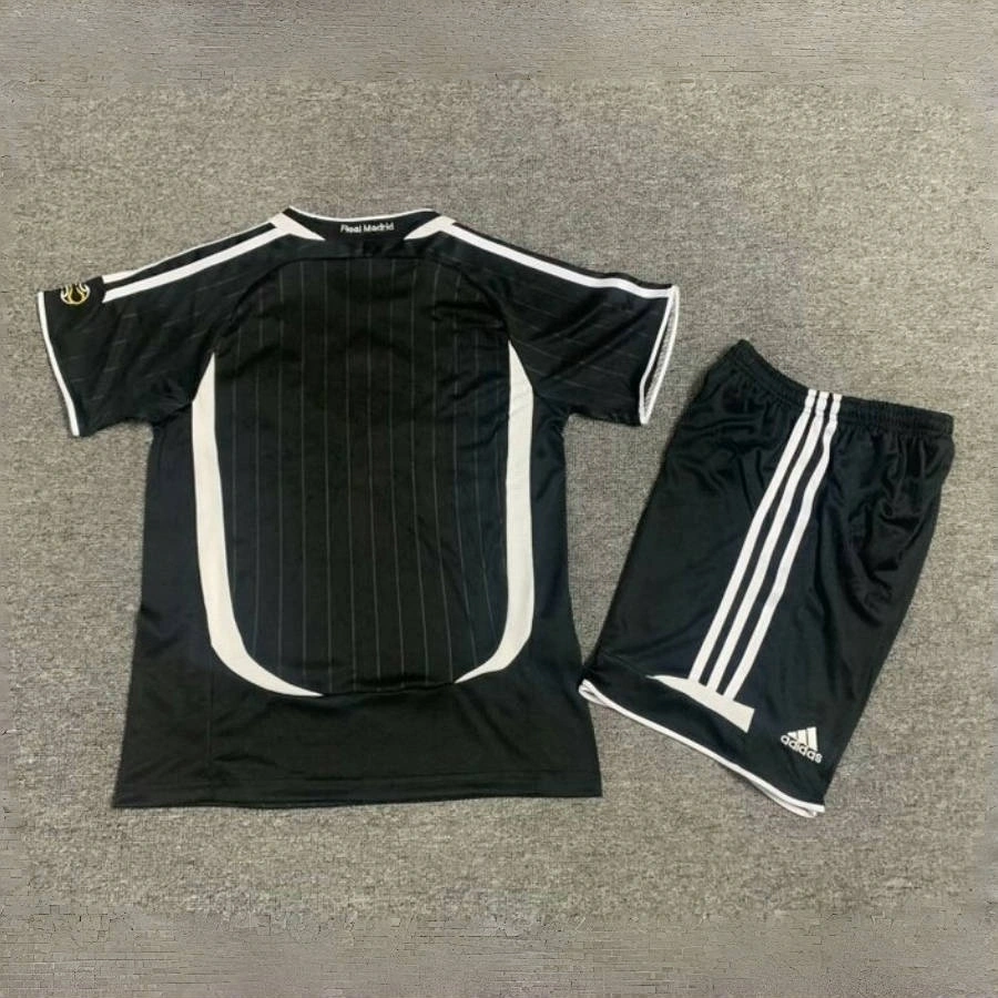 Real Madrid 06-07 Away Retro Kid Kits Vintage Youth Apparels Jersey