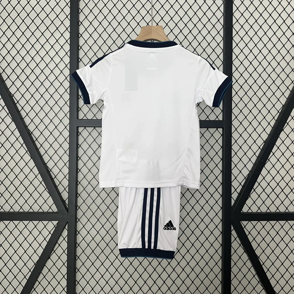 Real Madrid 12-13 Home Retro Kid Kits White Jersey