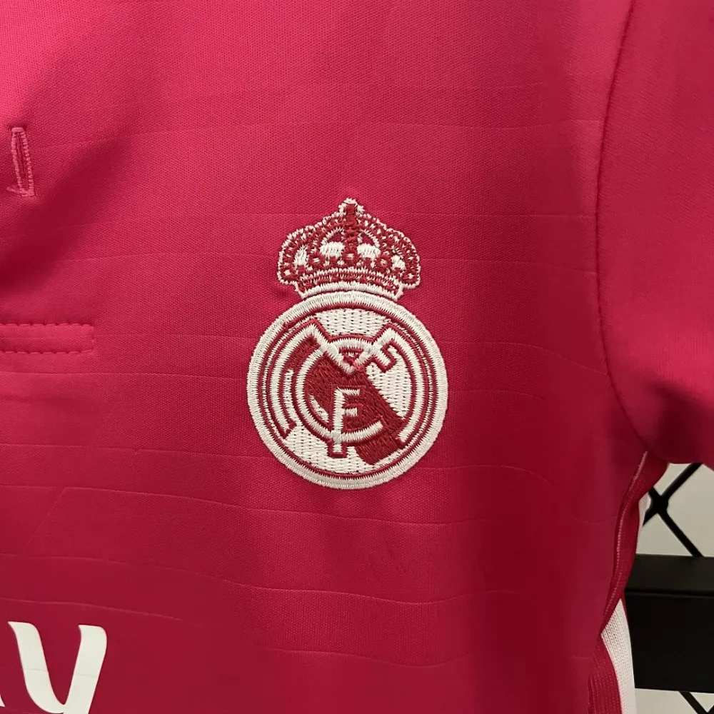 Real Madrid 14-15 Away Retro Kids Kits Vintage Children Sets Football Jersey