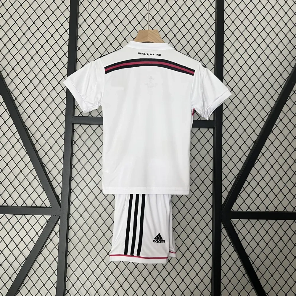 Real Madrid 14-15 Kids Retro Home Kit Cheap Jersey