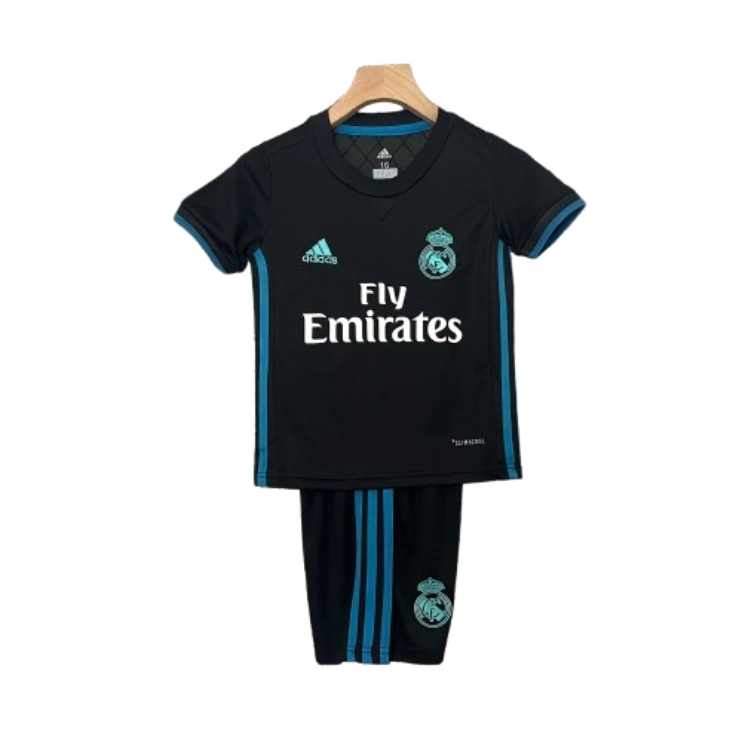 Real Madrid 17-18 Away Retro Kid Kits Youth Apparels Jersey