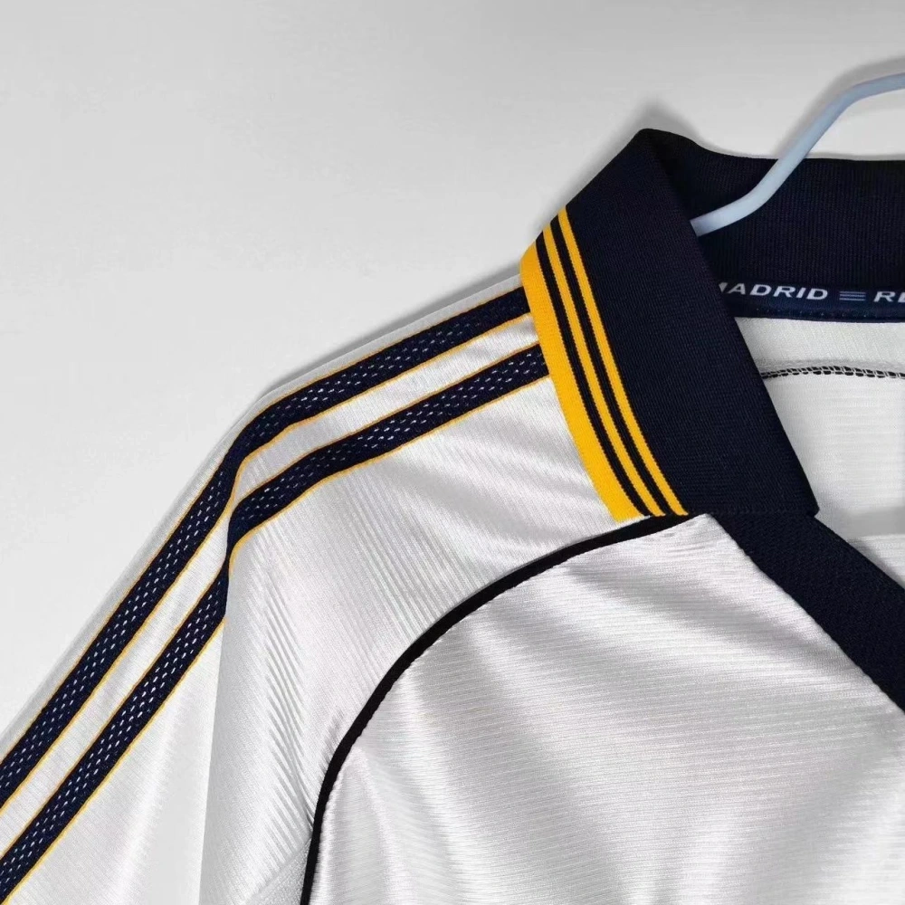 Real Madrid Retro Jersey Home Shirt 1998-00