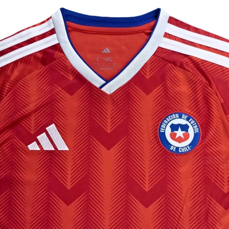 2026 World Cup Chile Home Soccer Shirt Fan Edition