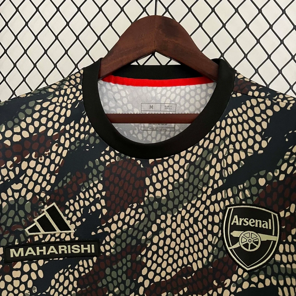 Arsenal Maharishi Joint Edition Football Shirt 2023/2024 Fan version