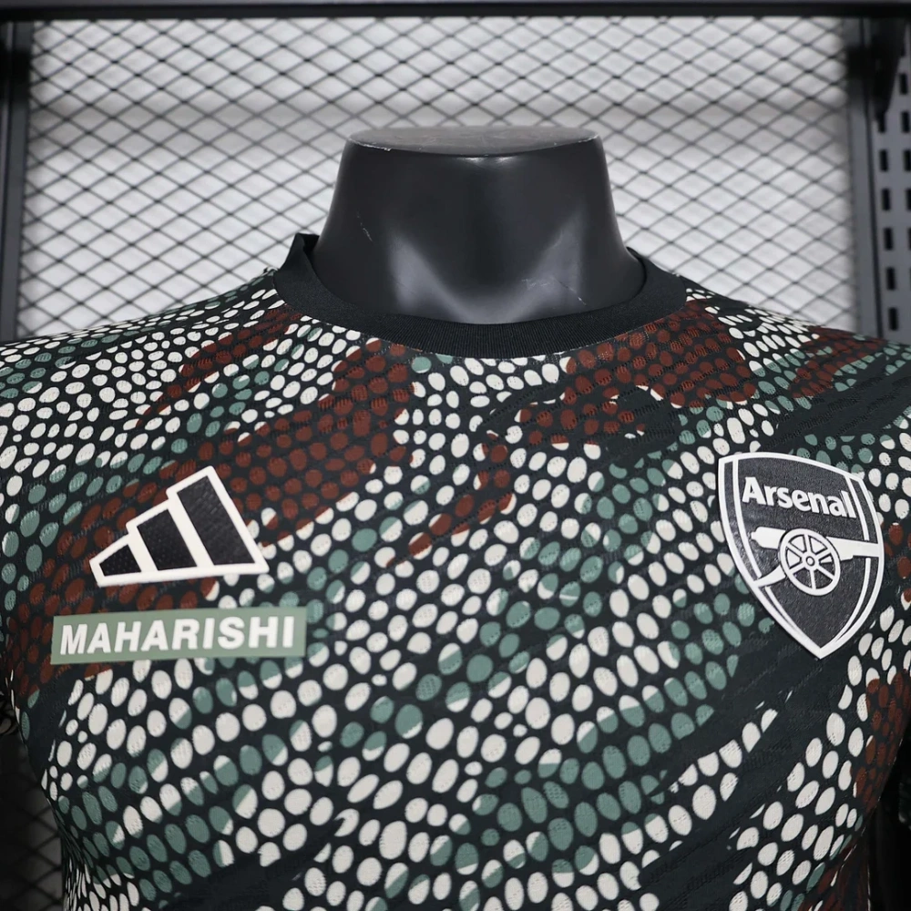 Arsenal Maharishi Joint Edition Football Shirt 2023/2024 Player Version
