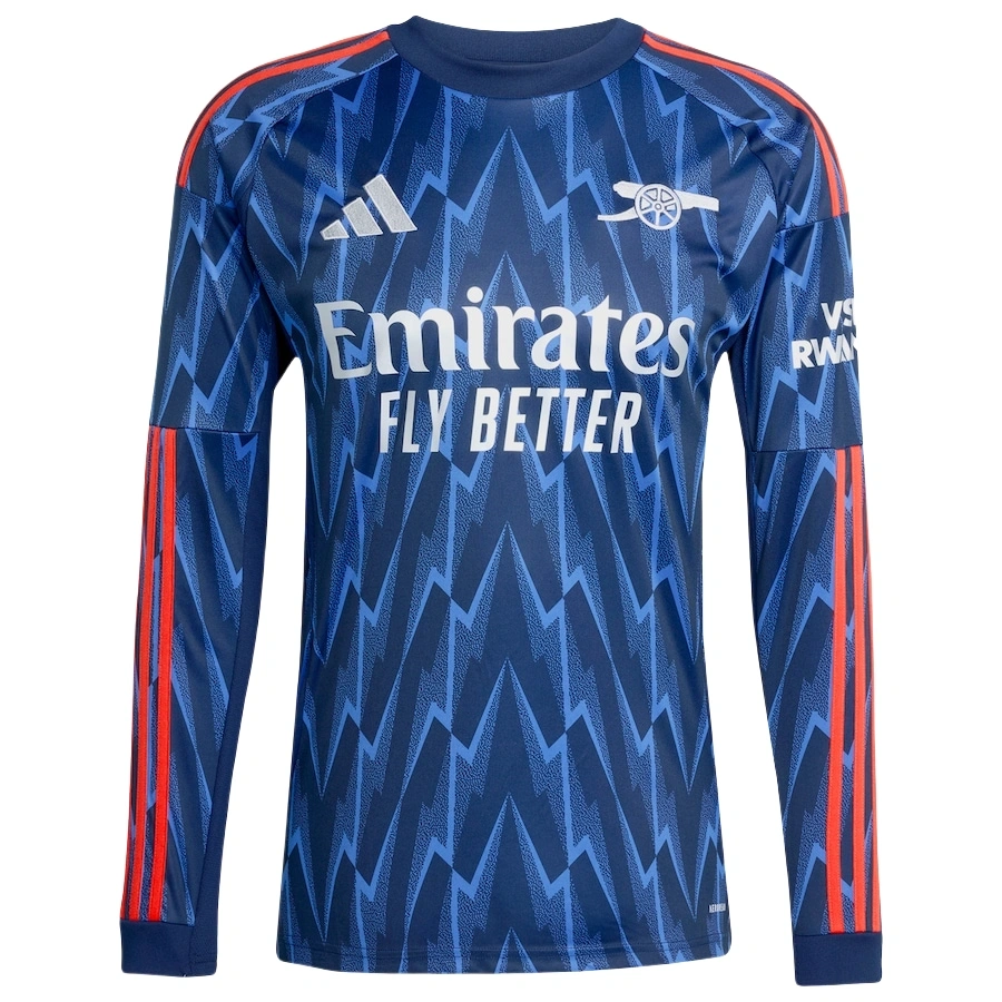 Arsenal Away Long Sleeve Football Jersey 2025-2026 Fan version