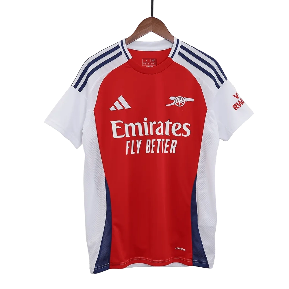 Arsenal Home HAVERTZ #29 SAKA #7 ØDEGAARD #8 RICE #41 Soccer Jersey 2024-25
