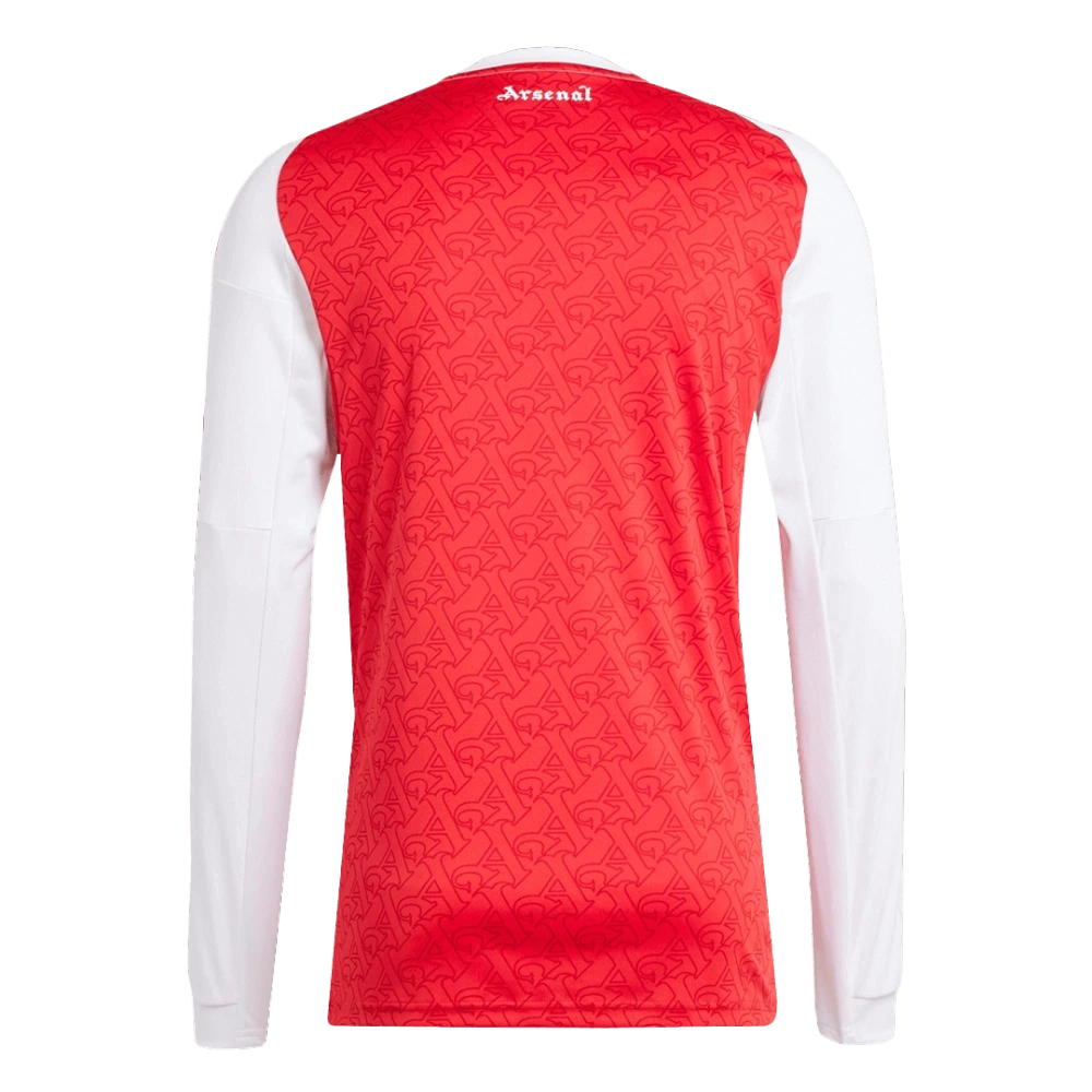 Arsenal Long Sleeve Jersey Home Football Shirt 2025-26