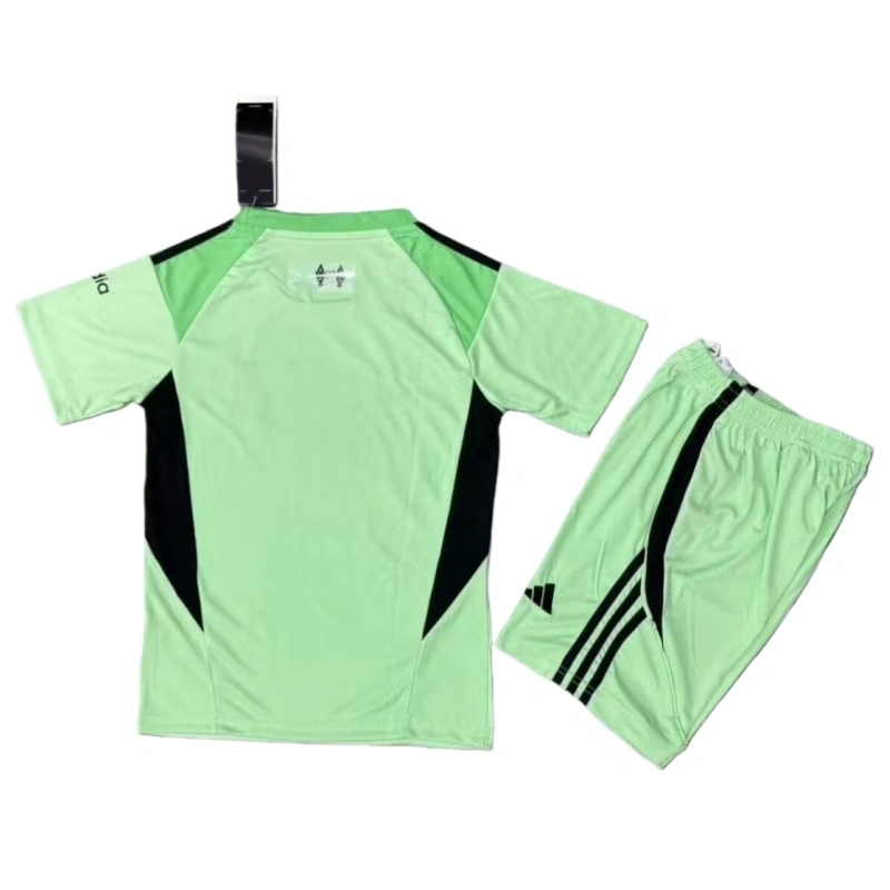 2025-26 Liverpool Goalkeeper Kids Football Shirt Kit Fan Edition