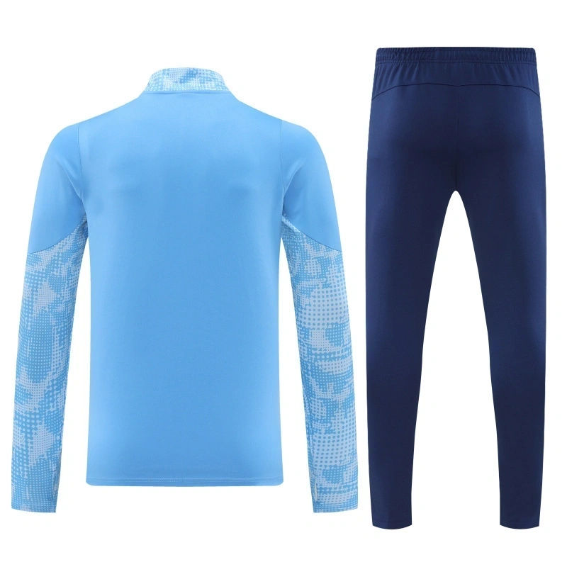 2025-26 Manchester City Training Kit (Sweatshirt+Pants) Blue