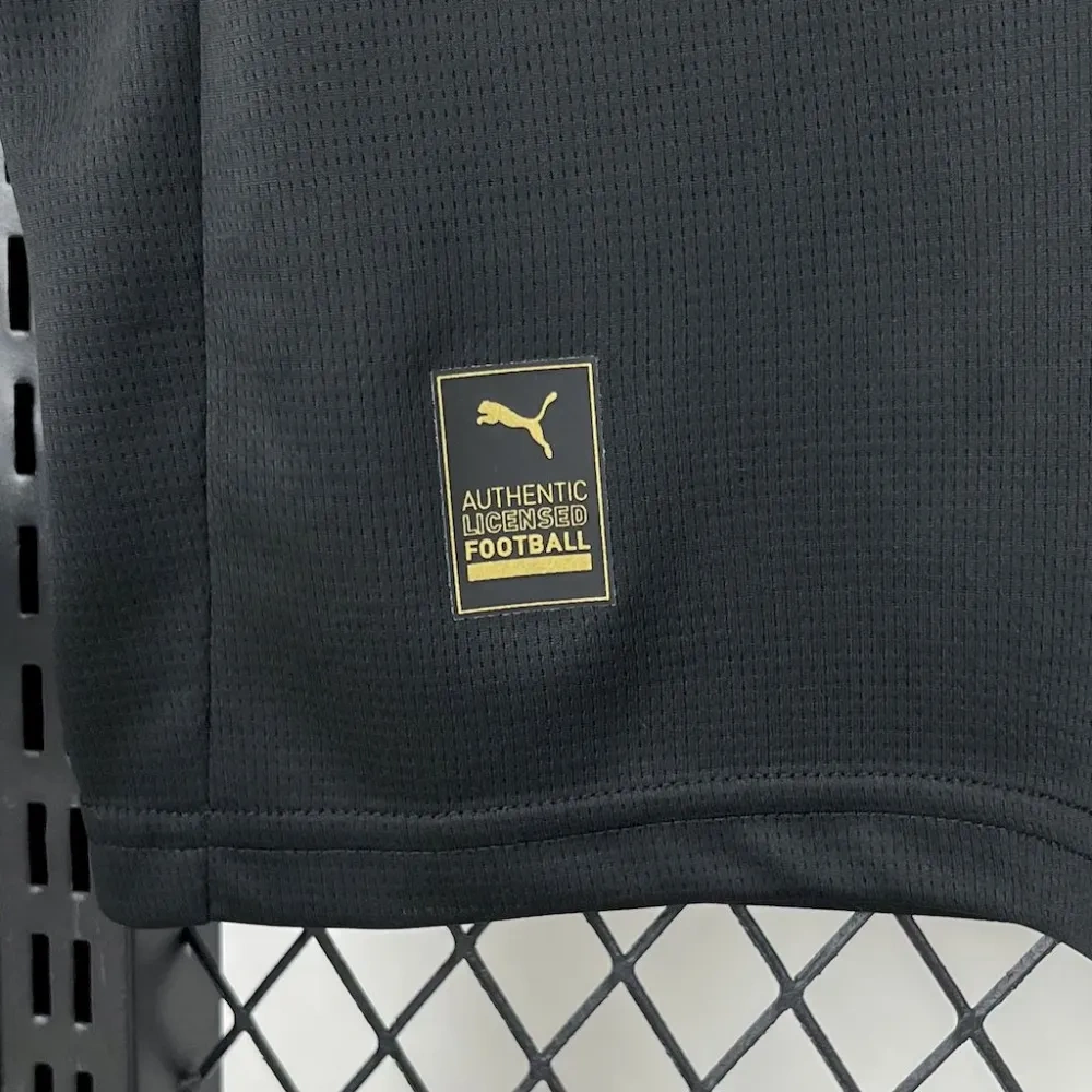 Manchester City Black Away Football Shirt 2025/2026 Fan Version