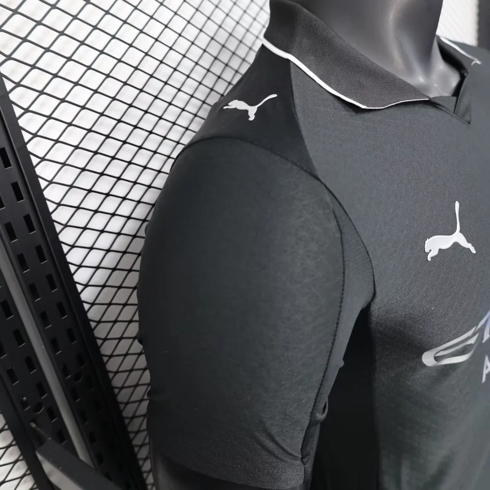 Manchester City Black Away Football Shirt 2025/2026 Player Version