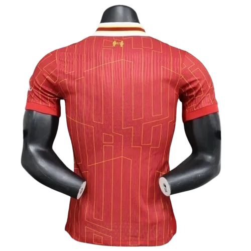 24-25 Liverpool Premier League Champions League Home Player Edition Football Shirt