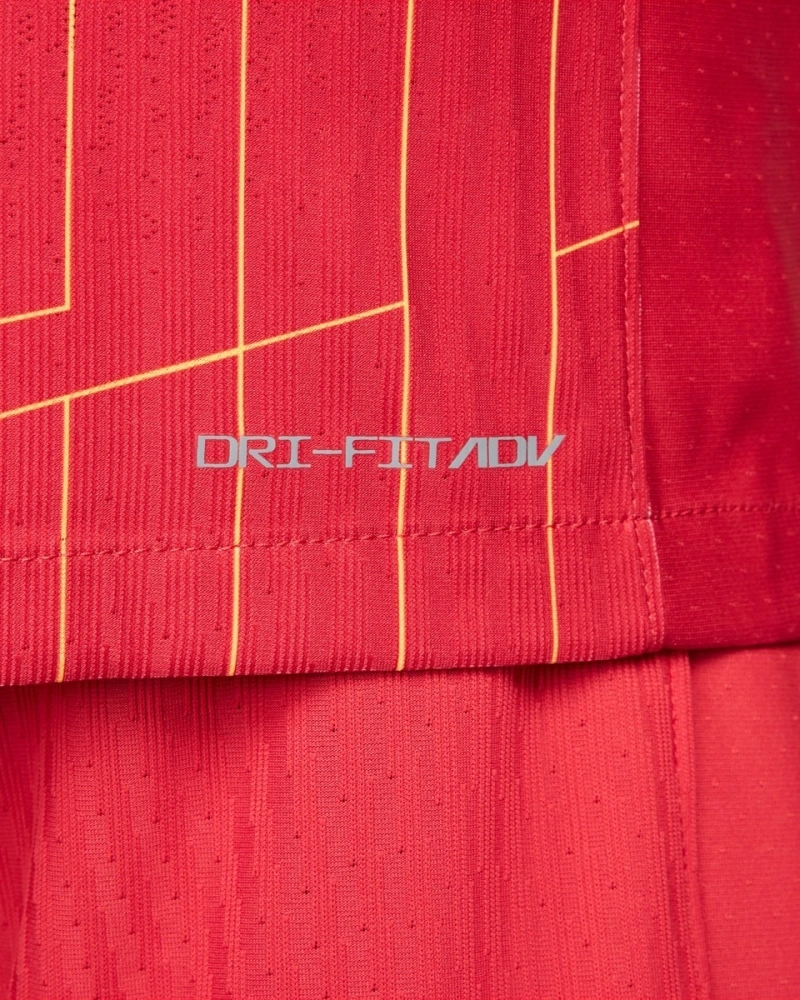 24-25 Liverpool Premier League Champions League Home Player Edition Football Shirt