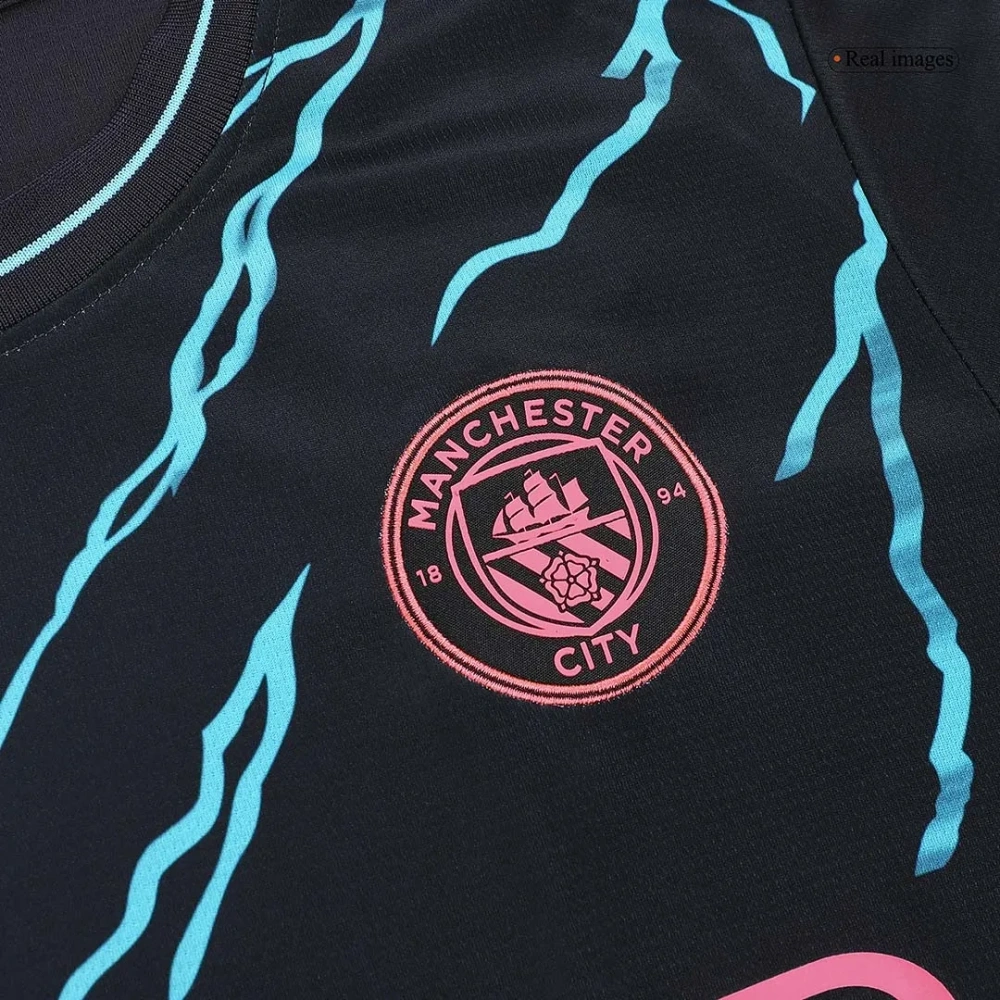 2023/24 Manchester City Third Away Kit Jersey+Shorts