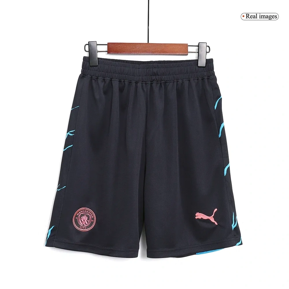 2023/24 Manchester City Third Away Kit Jersey+Shorts