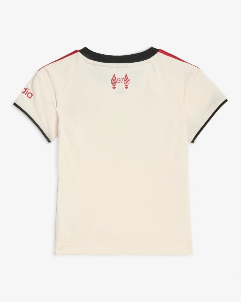 Liverpool Away Football Jersey Kids Kit 2025-26 (Jersey+Shorts)