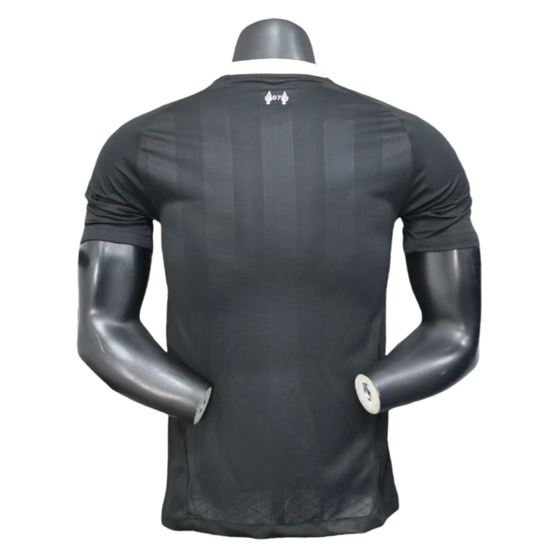 Liverpool Black Goalkeeper Football Shirt 2025-26 Player Edition