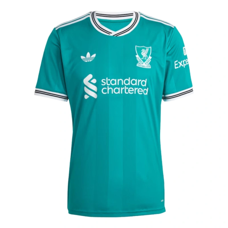 Liverpool Third away green football jersey 2025-26 Fan version