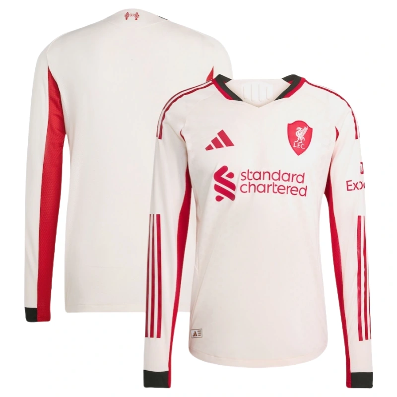 Liverpool away Long Sleeve football jersey 25-26 player version