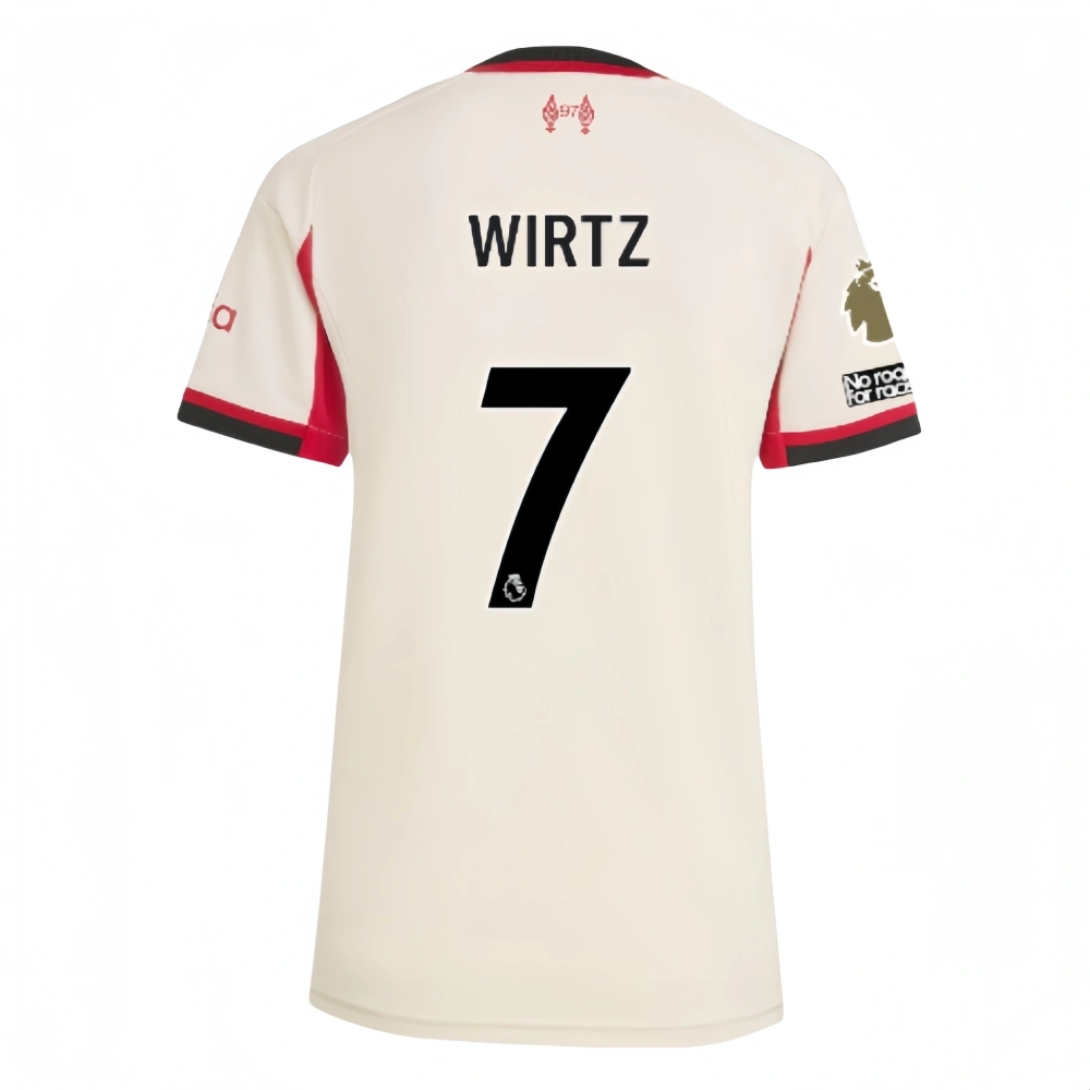 Liverpool away football jersey 25-26 Fan version