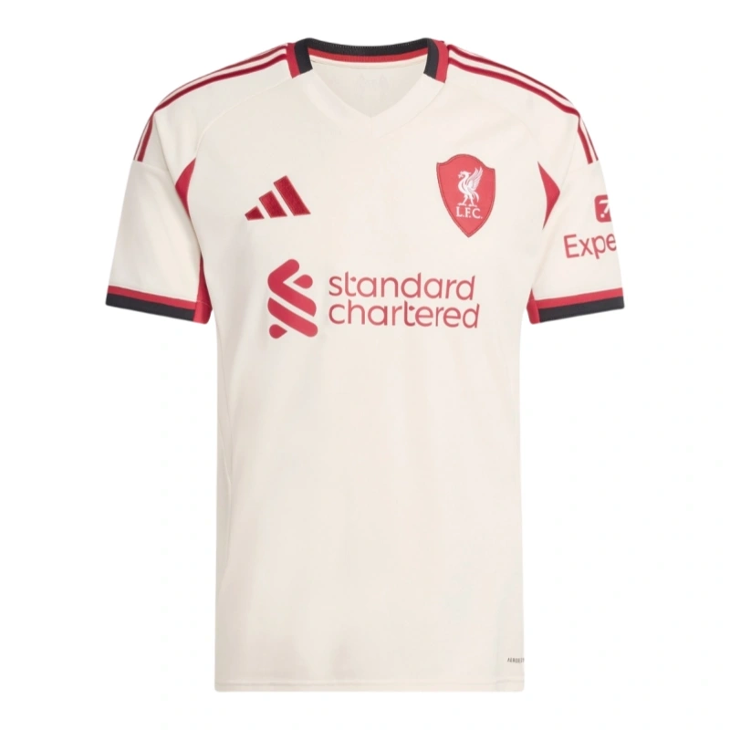 Liverpool away football jersey 25-26 Fan version
